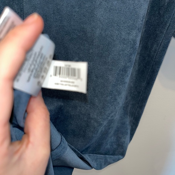 BNWOT Catier Dress by BCBG MAXAZRIA faux suede - Picture 6 of 6